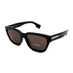 Burberry // Men's BB4277-37583 Sunglasses // Black + Gray