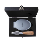 Luxury Line Oyster Knife // Oak Wood + Oyster Holder