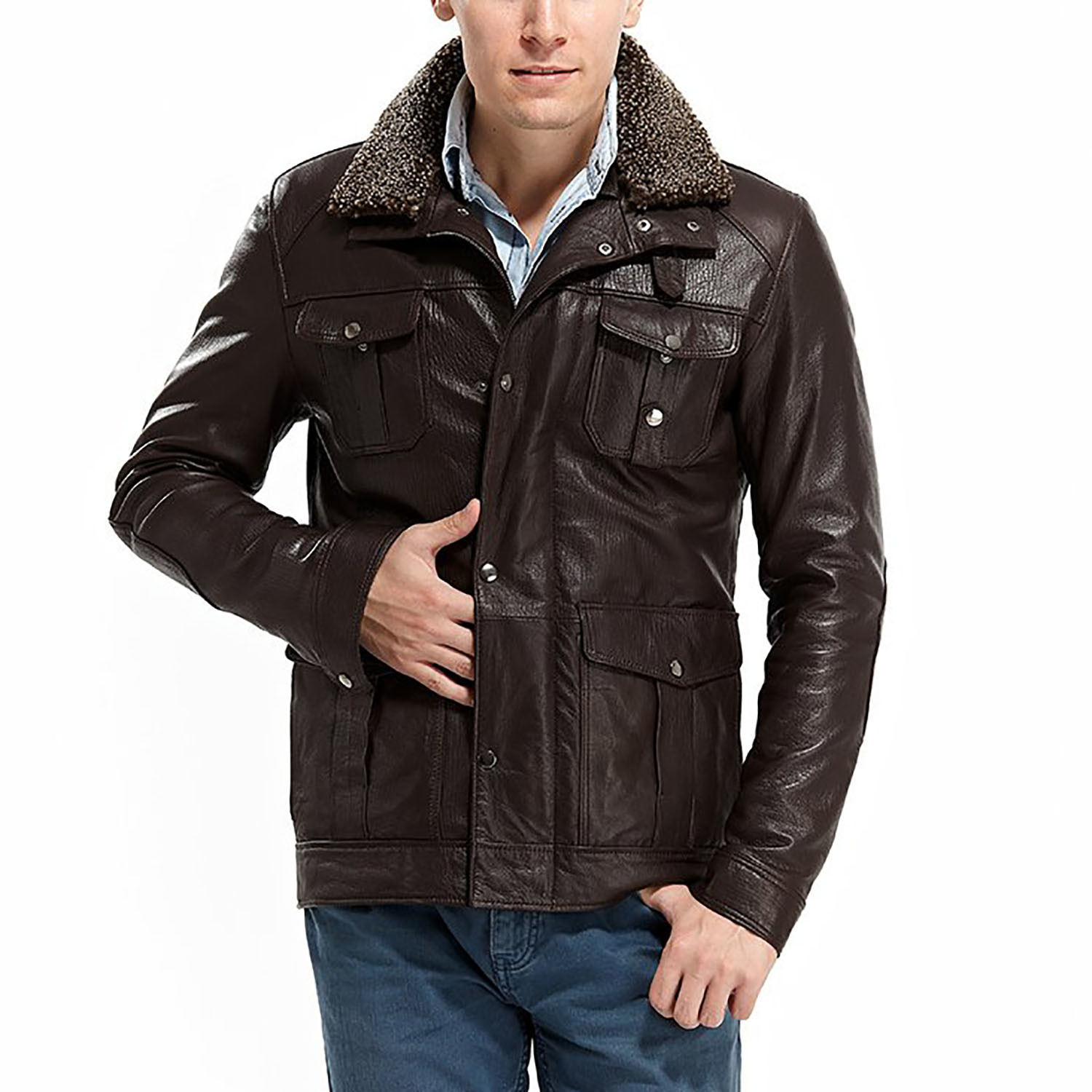 Amare Jacket // Brown (XS) - Deriza - Touch of Modern