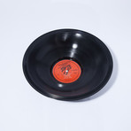 Vintage Vinyl Smooth Record Bowl (Rock)