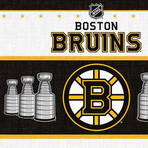 Boston Bruins Championships Banner
