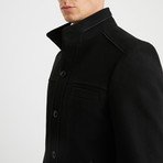Carter Coat // Black (XL)