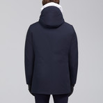 Micah Lightweight Down Jacket // Navy (S)