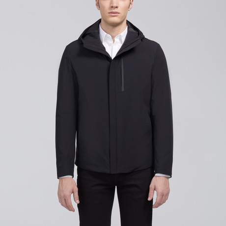 Mauro Modern Fit Lightweight Down Jacket // Black (S)
