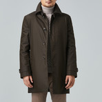 Vance Raincoat // Coffee (US: 42R)