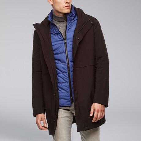 McQueen 3 in 1 Jacket // Black (S)