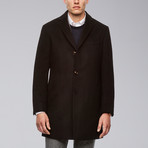 St-Paul Wool + Cashmere Heritage Overcoat // Black (US: 36R)