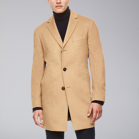 St-Paul Wool + Cashmere Heritage Overcoat // Camel (US: 36R)