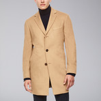 St-Paul Wool + Cashmere Heritage Overcoat // Camel (US: 36R)