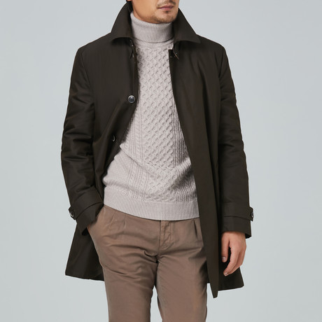 Vance Raincoat // Coffee (US: 38R)