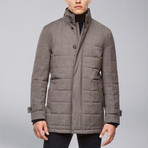 Belmont Technical Wool Coat //  Gray (S)