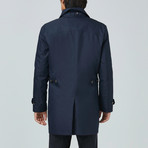 Vance Raincoat // Navy (US: 40R)