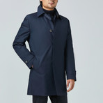 Vance Raincoat // Navy (US: 40R)