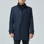 Vance Raincoat // Navy (US: 40R)