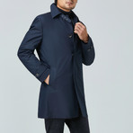 Vance Raincoat // Navy (US: 40R)