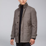 Belmont Technical Wool Coat //  Gray (S)
