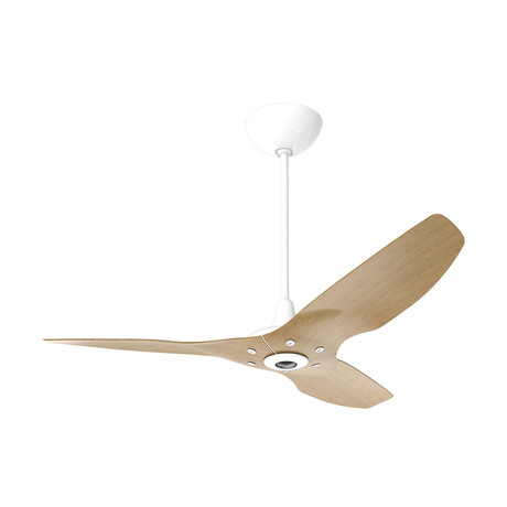 Haiku Indoor 52" Ceiling Fan // Bamboo (Caramel + Black)