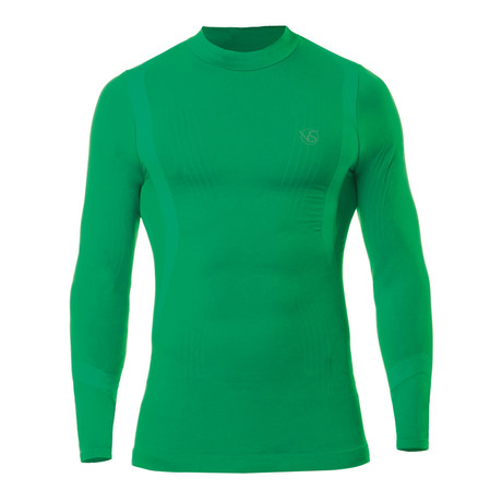 VivaSport // 5.0 Thermal Long Sleeve T-Shirt // Green (S-M)
