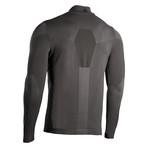 Iron-Ic // Long Sleeve Full Zip Sweater // Anthracite (L)