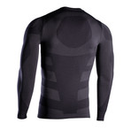 Iron-Ic // iSoft Long Sleeve T-Shirt // Black (2XL)