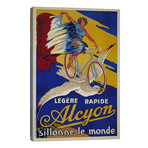 Alcyon French Bicycle Advertising Vintage Poster // Unknown Artist (26"W x 40"H x 1.5"D)