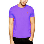 Crew Neck T-Shirt // Purple (L)