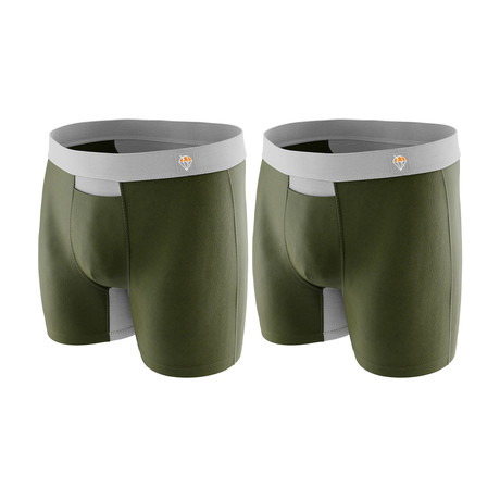 Boxer Briefs // Chive // Set of 2 (Small)