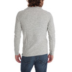 Dustin Thermal Henley // Gray Heather (L)