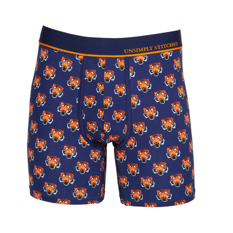 Tigers Boxer Trunk // Blue (S)