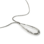 John Hardy Sterling Silver Bamboo Necklace II // Store Display