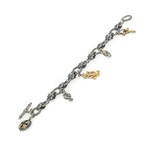 Konstantino // Gaia Sterling Silver Bracelet I // 6" // Store Display