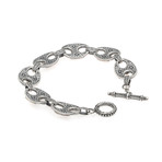 Konstantino // Hebe Sterling Silver Chain-Link Bracelet III // 7.5" // Store Display