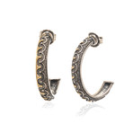 Konstantino // Hebe Sterling Silver Earrings // Store Display