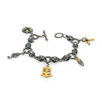 Konstantino // Gaia Sterling Silver Bracelet I // 6" // Store Display
