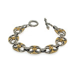 Konstantino // Hebe Sterling Silver Chain-Link Bracelet III // 7.5" // Store Display