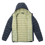 Rip-Stop Down Puffer // Muted Black (Small)