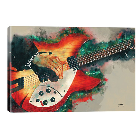 Tom Petty's Electric Guitar // Pop Cult Posters