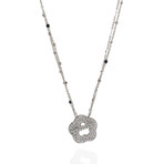 Pasquale Bruni Make Love 18k White Gold Diamond Necklace // Store Display