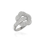 Pasquale Bruni // Make Love 18k White Gold Diamond Ring // Ring Size 6.75 // Store Display
