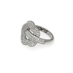 Pasquale Bruni // Make Love 18k White Gold Diamond Ring // Ring Size 6.75 // Store Display