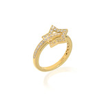 Pasquale Bruni // Make Love 18k Yellow Gold Diamond Ring II // Ring Size 7.25 // Store Display