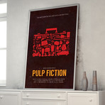 Pulp Fiction // Collage (11"W x 17"H)