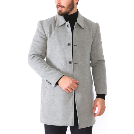Mackintosh Coat // Light Gray (M)