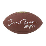Jerry Rice // Signed Wilson NFL Football // Full Size