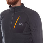 Sedona Jacket // Anthracite + Orange Zippered (XL)