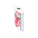 S.T. Dupont Rolling Stones LE White Minijet Lighter I
