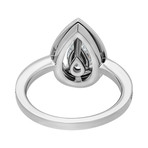 Lovelight Platinum + Diamond Ring V // Ring Size: 5.75