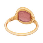 Belles Rives 18k Rose Gold + Rhodochrosite Ring II // Ring Size 5.25 // New