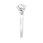 Fleur Celeste Platinum + Diamond Ring III // Ring Size: 6 // New