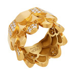 Une Ile D'or Yellow Gold + Diamond Ring I (Ring Size: 6)